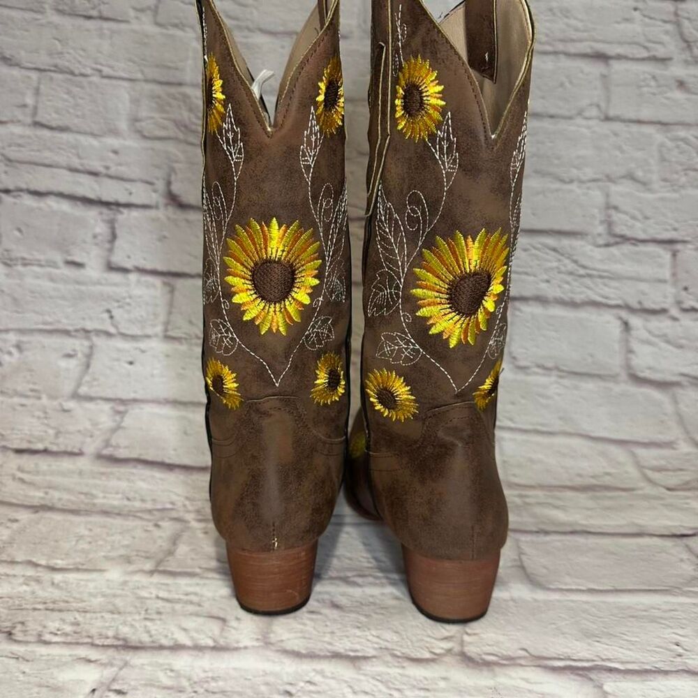 Cowboy boots sunflower sz 39 - Picture 4 of 7